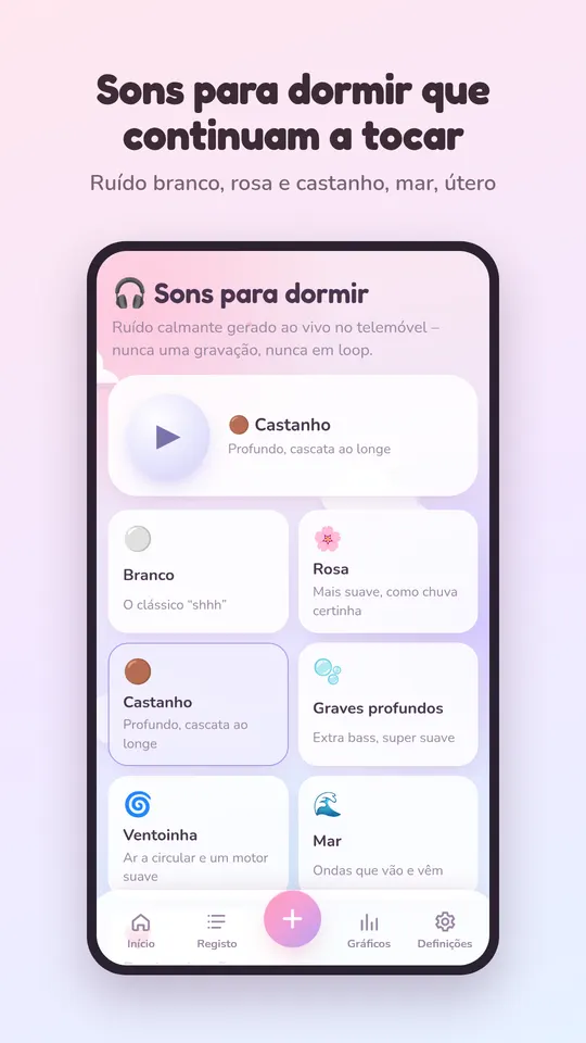 Sons para dormir: ruído branco, rosa e castanho